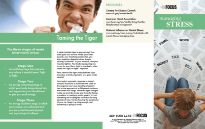 Managing Stress Brochures