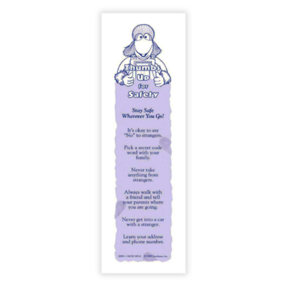 Stranger Safety Bookmarks