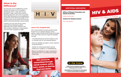 HIV and AIDS Information Handouts