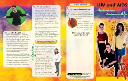 In The Know: HIV and AIDS-Learn More, Save Your Life Pamphlet