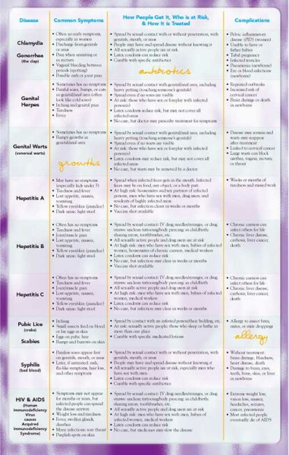 In The Know: STDs-Just the Facts Pamphlet