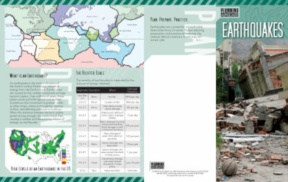 "Planning Ahead: Earthquakes" Pamphlet-3761