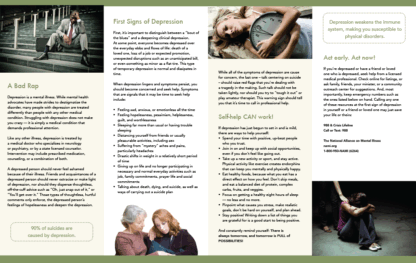 Understanding Depression Brochures