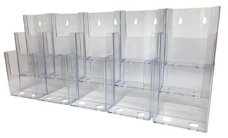 Information Center Acrylic Holder (15 Compartment)