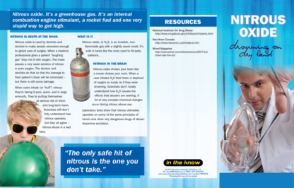 In The Know: Nitrous Oxide, Drowning on Dry Land Pamphlet