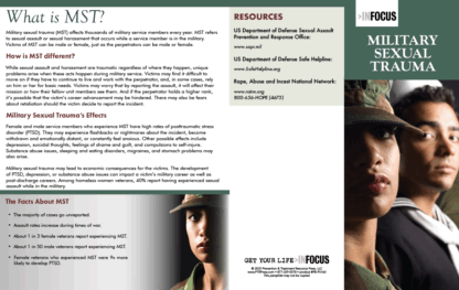 MST Awareness Pamphlets