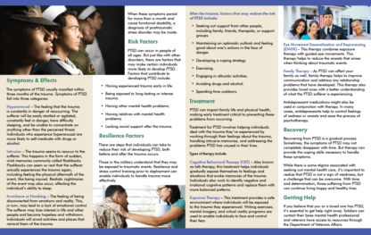 Military Posttraumatic Stress Disorder Pamphlets