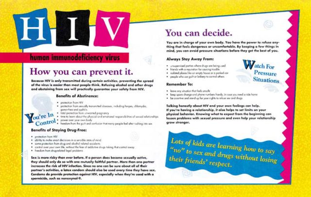 Human Immunodeficiency Virus (HIV) Pamphlet