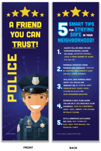 police bookmark
