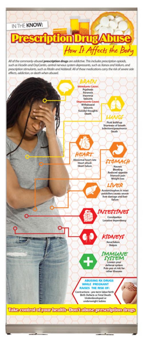 Prescription Drug Abuse How it Affects the Body Presentation Display