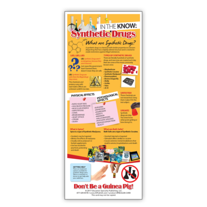 In The Know: Synthetic Drugs Presentation Card