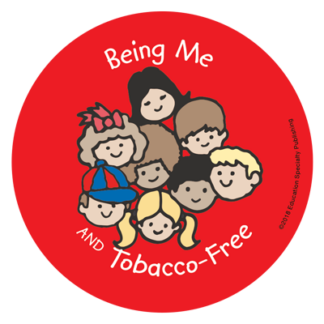 “Being Me and Tobacco-Free” Sticker