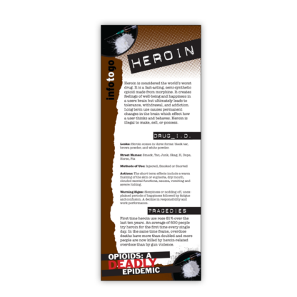 Heroin Rack Card