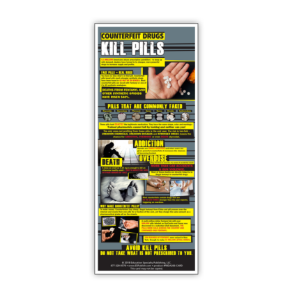 Counterfeit Drugs: Kill Pills Presentation Card