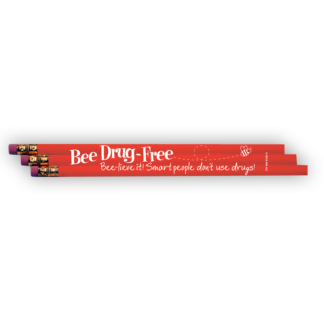 bee drug free pencils