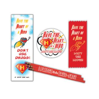 "Heart of a Hero" Ribbon MiniPak