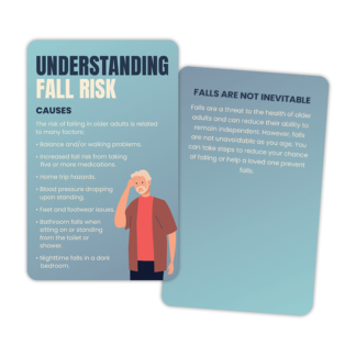 Understanding Fall Risk Wallet Card