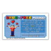 "Level Up! Be Drug-Free!" Pledge Card