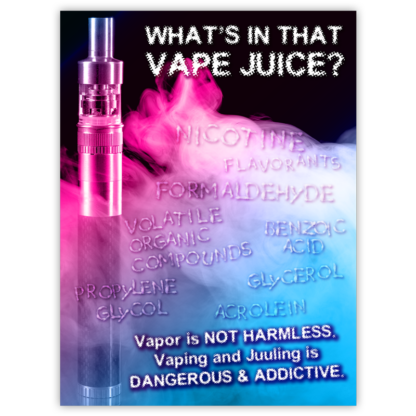 Vape Juice Poster