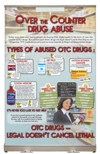 In the Know: Over the Counter Drug Abuse – Tabletop Display