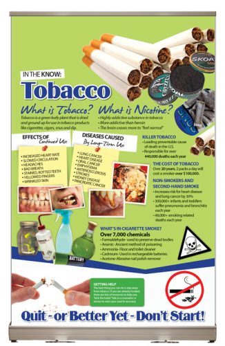 In The Know: Tobacco Tabletop Display