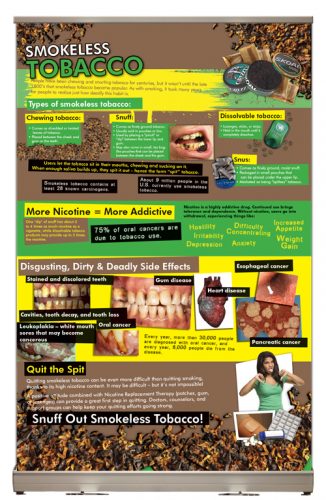 Smokeless Tobacco Tabletop Display