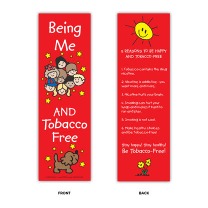 “Being Me and Tobacco Free!” Bookmark