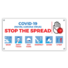 COVID-19: Stop the Spread Banner