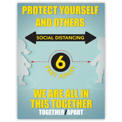 COVID-19: Social Distancing Poster (Children)