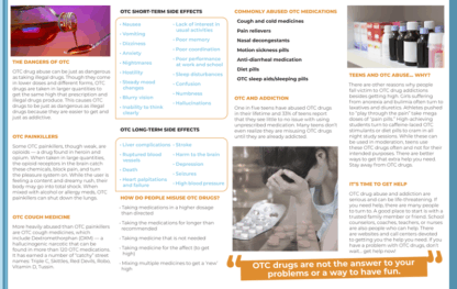 Over the Counter Drug Abuse Prevention