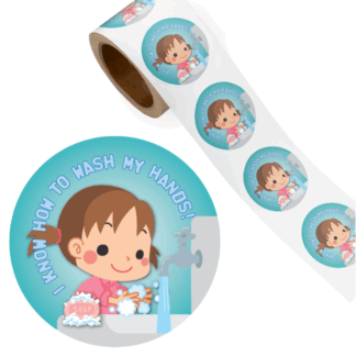 Hand Washing Stickers