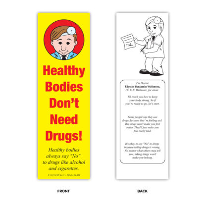 drugs and alcohol bookmark