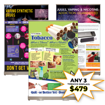 Tobacco Tabletop Display Bundle