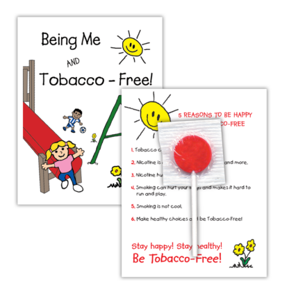 “Being Me and Tobacco-Free!” Lollipop Card
