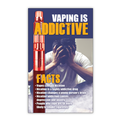 “Vaping is Addictive” Magnet