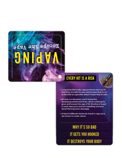 vaping prevention teaching tool