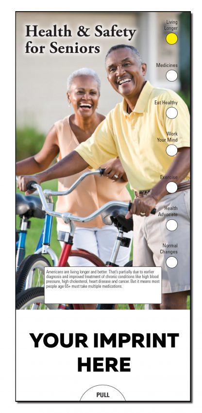 Health and Safety For Seniors Slide Chart