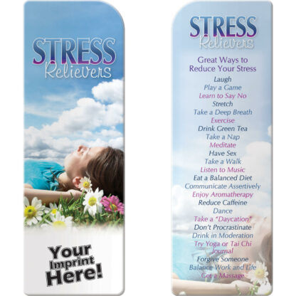 Stress Relievers Bookmarks