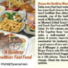 Healthy Fast Food Pocket Pamphlet Guide