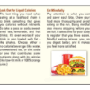 Healthy Fast Food Tips Handouts
