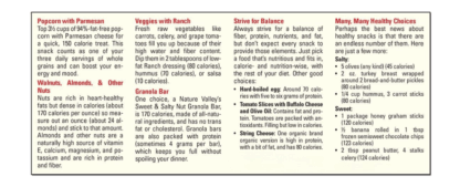 Eating Healthy Snacks Guide