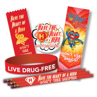 Red Ribbon Week Mini Kit for classroom students