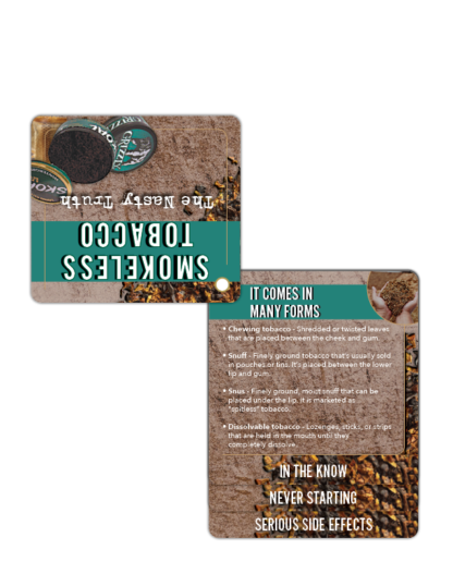 smokeless tobacco prevention education