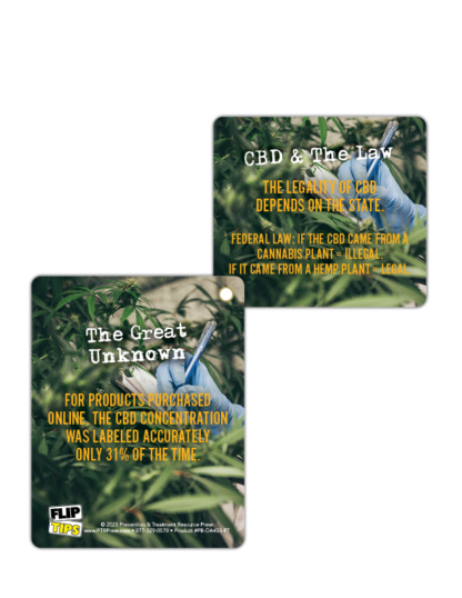 cbd and the law handouts