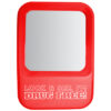 custom red ribbon week locker mirror