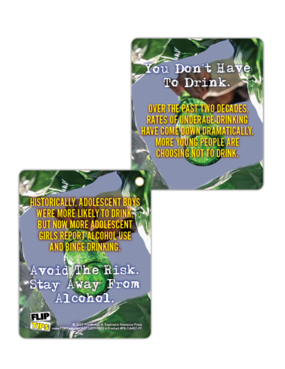 underage drinking handouts for teens