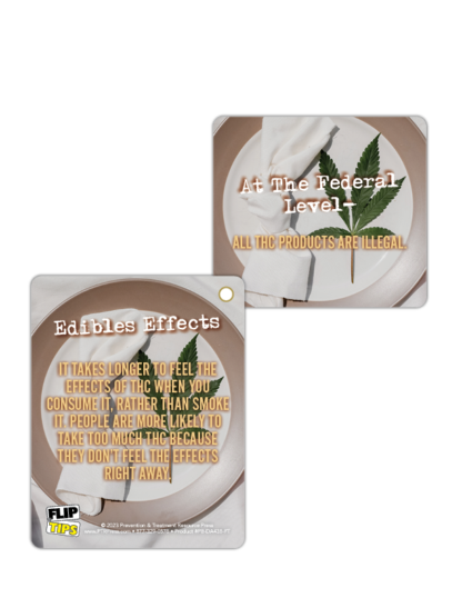 marijuana edibles handouts for teens