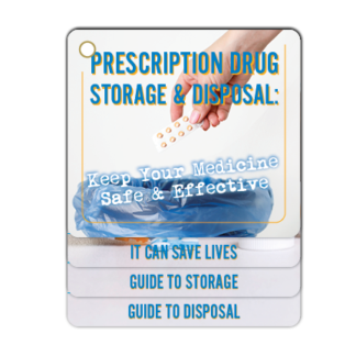 Prescription Drug Storage and Disposal Flip Tips