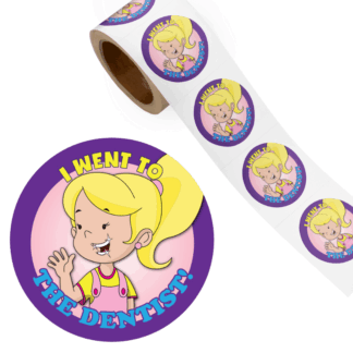 Dentist Girl Stickers