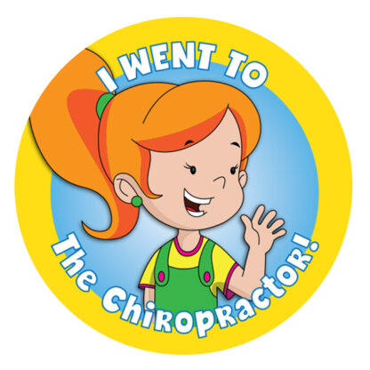 chiropractic care stickers for kids